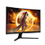 AOC CQ32G4VE, 31.5&quot; Curved 1500R, Fast VA WLED, 2560x1440@180 Hz, 1ms GtG, 0.5ms MPRT, 300 cd/m2, 3500:1, 80M:1 DCR, Adaptive Sync, Flicker Free, Low Blue Light, Tilt, 2xHDMI, DP