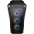 COUGAR Archon 2 Mesh RGB (Black), Mid Tower, 3x 120 ARGB Fans, RGB Button, 3mm Tempered Glass, Mini ITX / Micro ATX / ATX, USB 3.0 x 2, USB 2.0 x 1, Mic x 1 / Audio x 1