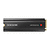 Samsung SSD 980 PRO Heatsink 2TB Int. PCIe Gen 4.0 x4 NVMe 1.3c, V-NAND 3bit MLC, Read up to 7000 MB/s, Write up to 5100 MB/s, Elpis Controller, Cache Memory 2GB DDR4