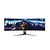 Asus ROG STRIX Curved XG49VQ, 49&quot; DFHD (3840x1080) Gaming monitor, VA, up to 144Hz, 125% sRGB, DP, HDMI, USB3.0, FreeSync 2 HDR, DisplayHDR400, AuraSync, Red+Dark Gray