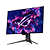 Asus ROG Swift OLED PG32UCDP gaming monitor, 32   WOLED panel, dual mode (4K 240Hz or FHD 480Hz), 0.03 ms (GTG), G-SYNC compatibility, custom heatsink, ASUS OLED Care, AI Assistant, VESA DisplayHDRї 4