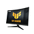 Asus TUF Gaming VG32WQ3B Gaming Monitor, 31.5 &quot;, QHD, Curved, 180Hz, ELMB, FreeSync, 0.5ms response time,300 cd/m2, 90% DCI-P3, HDR, DisplayWidget Center, 2 x2w, Black