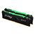 Памет Kingston FURY Beast Black RGB 32GB(2x16GB) DDR4 PC4-25600 3200MHz CL16 KF432C16BB1AK2/32
