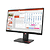 Lenovo ThinkVision T27-40 27" IPS, WLED, 1920x1080, 4ms, 48Hz - 120Hz, 300 cd/m2, 1500:1, HDMI, DP, VGA, USB hub, Tilt, Swivel, Pivot, Height Adjust Stand