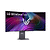 LG 45GX90SA-B, 44.5&quot;, OLED UltraGear 21:9 Curved Smart, 0.03 ms, WQHD (3440x1440), 240Hz, HDR 400, 1500000:1, 250 cd/m2, DCI-P3 98.5%, VRR, Free-sync, G-Sync, USB-C, PD 65W, HDMI, DP, PBP, Speake