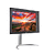 LG 27UP850K-W, 27&quot; UltraFine UHD, IPS 4K , 5ms, 1200:1, 400cd/m2, 3840 x 2160, DCI-P3 95%, HDR 400, HDMI, USB-C, PD- 96 W, DisplayPort, Reader mode, Dynamic Action Sync, Tilt, Height (Range), Swi