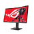 Asus ROG Strix XG27WCMS Gaming Monitor ,27&quot; 2K (2560x1440), Curved, 280Hz (Overclock), 1ms (GTG), Extreme Low Motion Blur Sync, USB Type-C, FreeSync Premium, DisplayWidget Center, tripod socket,