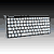 Клавиатура DELUX DLK-1102U USB, Slim, Черен/Бял, С опаковка, 1-pk, Български