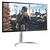 LG 32UP55NP-W, 31.5&quot; Wide LED AG, VA, DCI-P3 90%, 4ms, 350 cd/m2, 3000:1, 4K (3840x2160), HDR 10, USB Type-C, HDMI, DisplayPort, AMD FreeSync, Height, Tilt, Speaker, Black