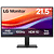 LG 22U401A-B, 21.5" VA, 5ms (GtG at Faster), 100Hz, 3000:1,  Dynamic Action Sync, 250 cd/m2, Full HD 1920x1080, HDR 10 / sRGB 99%, VRR, Flicker Safe, Reader Mode, D-Sub, HDMI, Tilt, Headphone out