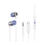 Logitech G333 Gaming Headphones, Cable Management, Custom-length Cable, Dual Dynamic Drivers, White