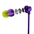 Logitech G333 Gaming Headphones, Cable Management, Custom-length Cable, Dual Dynamic Drivers, Purple