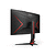 AOC C27G2Z3/BK, 27&quot; Curved 1500R VA WLED, 1920x1080@280Hz, 1ms GtG, 0.5MPRT, 300cd m/2, 4000:1, 80M:1 DCR, Adaptive Sync, FlickerFree, Blue Light tech. Soft., Tilt, Height Adjust, Swivel, 2xHDMI,