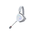 Asus ROG Delta II Wireless Gaming Headset ( BT, ROG SpeedNova 2.4GHz, 3.5mm, 50mm Titanium-Plated Drivers, 10mm Super-Wideband Mic, 110HR, DualFlow Audio, For PC, Switch, PS5, Xbox)- Moonlight White