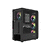 Fury PC Case Shobo SH4F RGB Midi Tower, Window, Black