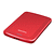 Adata 1TB , HV300 , USB 3.2 Gen 1, 2.5&quot; - External Hard Drive Red