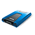 Adata 1TB , HD650 , USB 3.2 Gen 1, 2.5&quot; Durable Lite - External Hard Drive Blue
