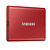Samsung Portable SSD T7 1TB, USB 3.2, Read 1050 MB/s Write 1000 MB/s, Metallic Red