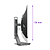 AOC AG276QKD2, 26.5" QD-OLED, 2560x1440@500Hz, 0.03ms GtG, 1000cd m/2, 1.5M:1, 80M:1 DCR, Adaptive Sync, Low Blue Light, FlickerFree, 5Wx2, Tilt, Height Adjust, Pivot, Swivel, 2xHDMI, DP, USB hub