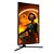 AOC Q27G3XMN/BK, 27&quot; IPS MiniLED, 2560x1440@180Hz, 1ms GtG, 1000cd/m2, 3000:1, DCR 80M:1, Adaptive Sync, FlickerFree, Low Blue Light, Tilt, Height Adjust, Pivot, Swivel, 2xHDMI, DP