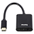 Адаптер и зарядно HAMA 2 в 1, USB-C  - 3.5 мм аудио жак и USB-C, Черен