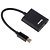 Адаптер и зарядно HAMA 2 в 1, USB-C  - 3.5 мм аудио жак и USB-C, Черен