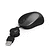 Мини оптична мишка HAMA Pesaro, 1200 dpi, прибиращ се кабел, черен