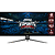 MSI MAG401QR Ultra Wide Gaming Monitor, 40", 1ms, 155Hz IPS, 3440x1440, AMD FreeSync Premium, HDR 400, KVM, Night Vision, RGB Mystic Light, 5-Way Navigator Joystick, Type-C(65W PD), DP(1.4a), 2xH