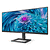 Philips 346E2LAE, 34" VA WLED, 3440x1440@100Hz, 4ms GtG, 1ms MPRT, 300cd m/2, 3000:1, Mega Infinity DCR, Adaptive Sync, FlickerFree, Low Blue Light, 3Wx2, Tilt, Height Adjust, HDMI, DP, USB Hub
