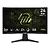 MSI MAG 245C X24 Gaming Monitor, 23.6", 1ms, 240Hz Curve 1500R VA, 1920x1080, AMD FreeSyncPremium, AI Vision, Console Mode, HDR Ready, 300nits AG, 1.07B, 3000:1, 100M:1, DP(1.2a), 2xHDMI(2.0b), H