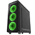 Genesis Case Irid 300 Green Midi Tower Usb 3.0