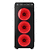 Genesis Case Irid 300 Red Midi Tower Usb 3.0