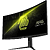 MSI MAG 342CQR E2 Gaming Monitor, 34", 1ms, 180Hz Curve 1500R VA, 3440x1440, AMD FreeSyncPremium, AI Vision, Console Mode, HDR Ready, 300nits AG, 1.07B, 3000:1, 100M:1, DP(1.4a), 2xHDMI(2.0b), He