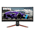 BenQ MOBIUZ EX3415R, 34   IPS, 144hz, 1ms, 3440x1440, 21:9 Curved Gaming, FreeSync Premium, Flicker-free, Light Tuner, DCI P3 98%, HDR 400, HDRi, B.I.+, LBL, Black eQualizer, 1000:1, 400 nit, treVolo
