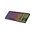 Genesis Gaming Keyboard Thor 430 TKL Wireless, US, RGB Mechanical Outemu Pink, Silent Slim, Black