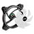 XPG HURRICANE 120 ARGB PWM BK