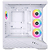 Кутия Lian Li Vector V100 ARGB Mid-Tower, Tempered Glass - White