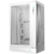 DeepCool CH270 DIGITAL WH, Mini Tower, Mini-ITX/Micro-ATX, 2xUSB3.0, 1xType-C Gen 2, 1xAudio/Mic, Mesh Panel, White, R-CH270-WHNDM0-G-1, 2Y