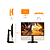AOC 25G4ZR, 24.5" Fast IPS WLED, 1920x1080@260Hz (OC, Native 240Hz), 1ms GtG, 0.5ms MPRT, 300cd m/2, 1000:1, 80M:1 DCR, Adaptive Sync, FlickerFree, Anti Blue Light, Tilt, Height Adjust, Pivot, Sw