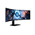 Samsung LS49FG910, 49" Odyssey G9 GAMING VA Curved OLED, 1000R, 144Hz, Smart. 32:9, 5120 x 1440, Display Port , HDMI,Micro HDMI, USB Hub, Silver + Logitech G102 Mouse, Lightsync RGB, 8000 DPI, 6