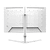 Philips 32M2C5501, 31.5" Curved 1500R VA WLED, 2560x1440@180Hz, 1ms GtG, 0.5ms MPRT, 300cd m/2, 3500:1, Mega Infinity DCR, Adaptive Sync, FlickerFree, LowBlue Mode, Tilt, Height Adjust, Swivel, 2
