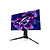 Asus ROG Swift OLED PG27AQDP Gaming monitor 27 &quot;, WOLED panel, 480 Hz (above 360Hz), 0.03 ms (GTG), FreeSync Premium, custom heatsink, ASUS OLED Care+, AI Assistant, VESA DisplayHDR 400 True Blac